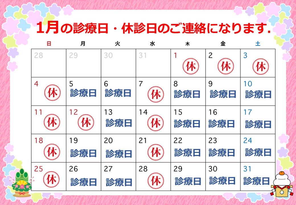 1月の診察日.jpg